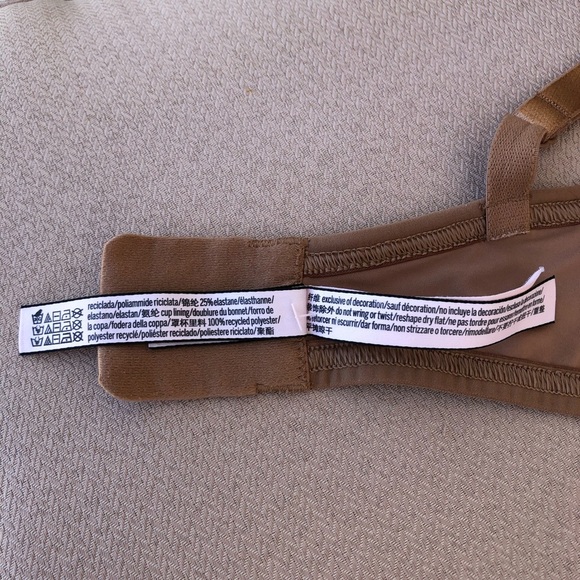 Victoria’s Secret T-Shirt Lightly Lined Full Coverage Tan Bra 40DD - Picture 15 of 16